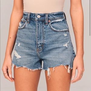 High Rise Mom Shorts
